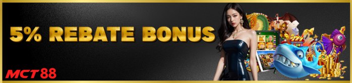 5% REBATE BONUS